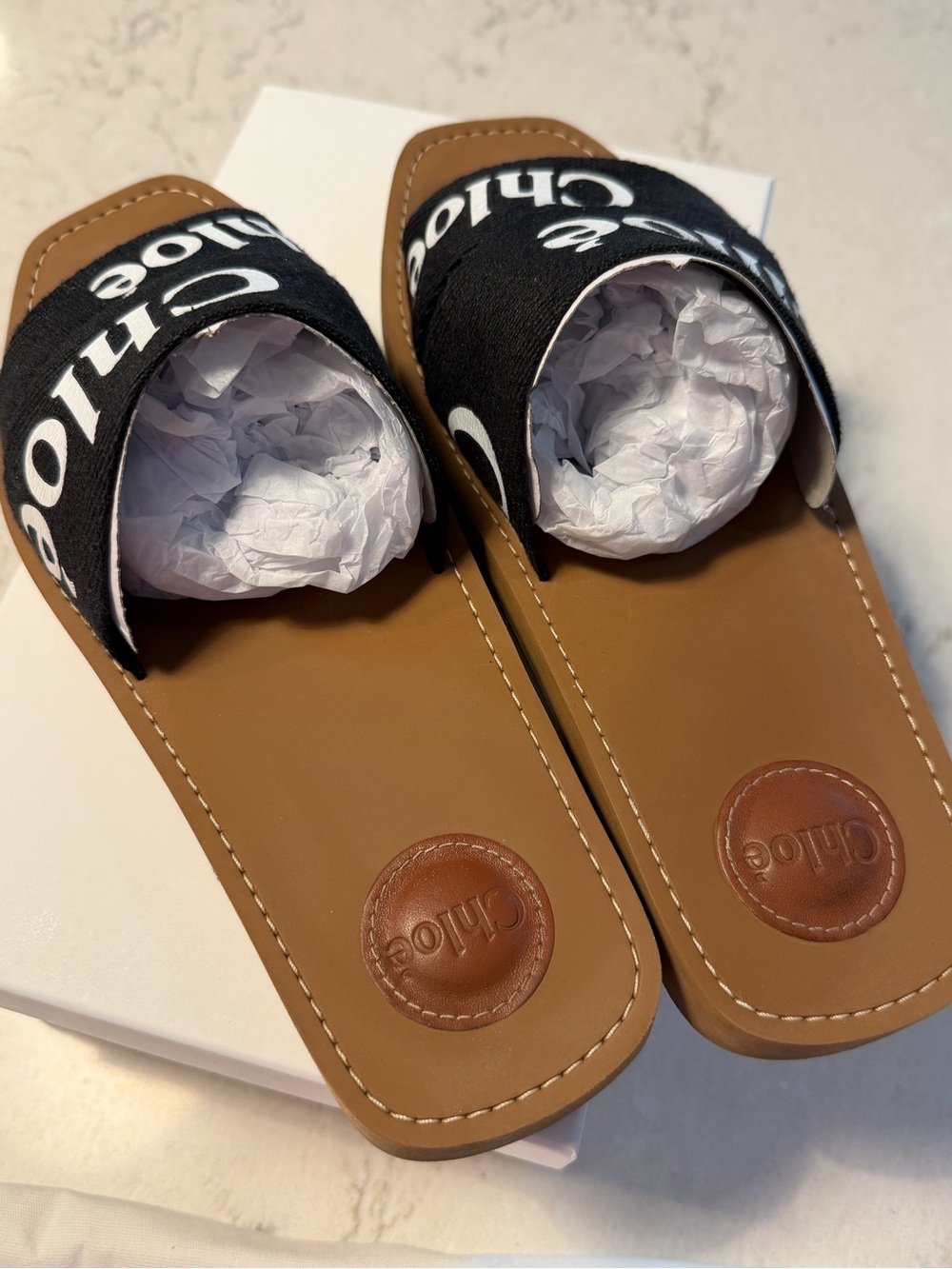 Chloé Woody Slide Sandals 41 - Picture 3 of 5
